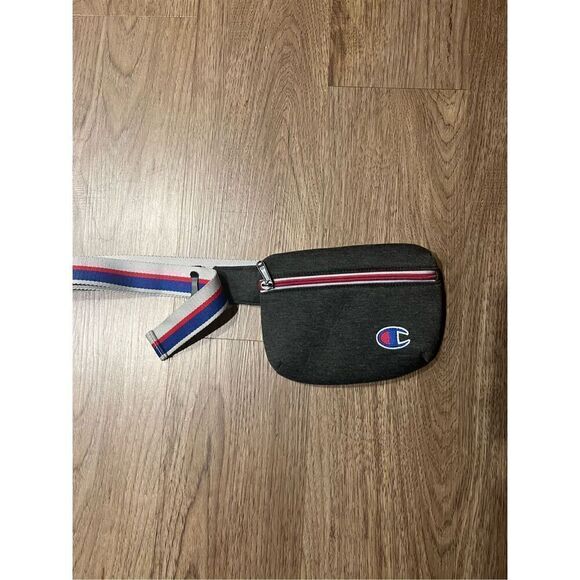 Champion Authentic Unisex Multi Purpose Belt Bag GRAY Logo Sport Casual - Picture 2 of 4